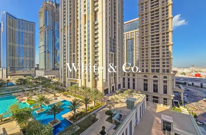 شقة - 2 غرف نوم - 3 حمامات للايجار في برج نورا - مدينة الحبتور - الخليج التجاري - دبي