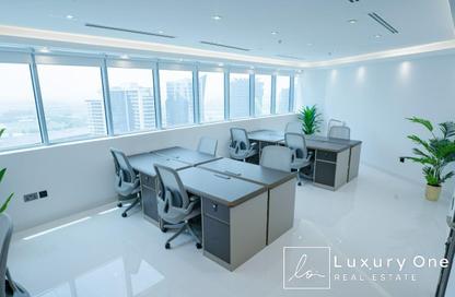 Office Space - Studio - 1 Bathroom for rent in Business Tower - Business Bay - Dubai