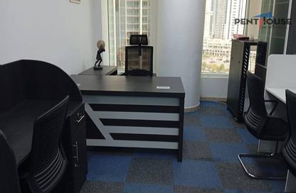 Business Centre - Studio - 2 Bathrooms for rent in Clover Bay Tower - Business Bay - Dubai