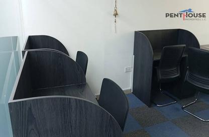 Business Centre - Studio - 2 Bathrooms for rent in Clover Bay Tower - Business Bay - Dubai