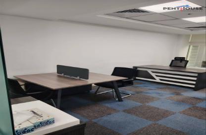 Business Centre - Studio - 2 Bathrooms for rent in Clover Bay Tower - Business Bay - Dubai