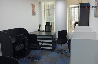 Business Centre - Studio - 2 Bathrooms for rent in Clover Bay Tower - Business Bay - Dubai