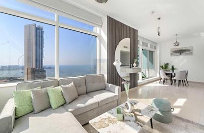 Apartment - 1 Bedroom - 2 Bathrooms for rent in Botanica Tower - Dubai Marina - Dubai
