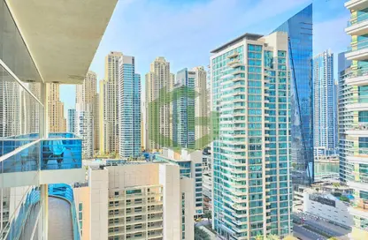 Apartment - 2 Bedrooms - 2 Bathrooms for rent in Cascades Tower - Dubai Marina - Dubai