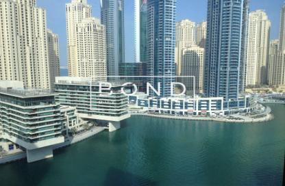 Apartment - 1 - 2 for rent in Silverene Tower B - Silverene - Dubai Marina - Dubai