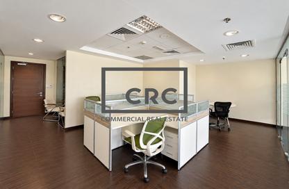 Office Space - Studio - 1 for rent in Clover Bay Tower - Business Bay - Dubai