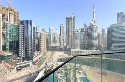 Apartment - Studio - 1 Bathroom for rent in Peninsula Three - Peninsula - Business Bay - Dubai