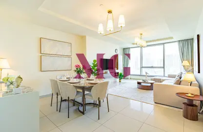 شقة - غرفة نوم - 2 حمامات للايجار في صن تاور - شمس أبوظبي - جزيرة الريم - أبوظبي