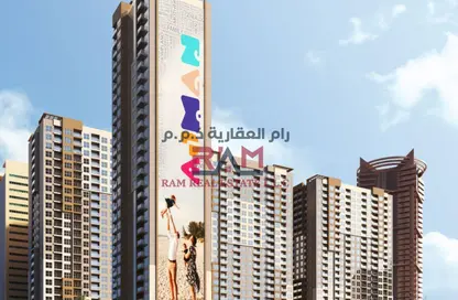 شقة - غرفة نوم - 2 حمامات للبيع في عجمان واحد - المرحلة الثانية - عجمان وسط المدينة - عجمان