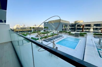 Apartment - 1 - 2 for rent in Binghatti Corner - District 10 - Jumeirah Village Circle - Dubai