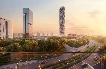 شقة - غرفة نوم - 2 حمامات للبيع في برج باركوود ريزيدنس أ - باركوود - دبي هيلز استيت - دبي