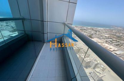 Apartment - 2 Bedrooms - 4 Bathrooms for rent in Beach Tower 1 - Al Khan Lagoon - Al Khan - Sharjah