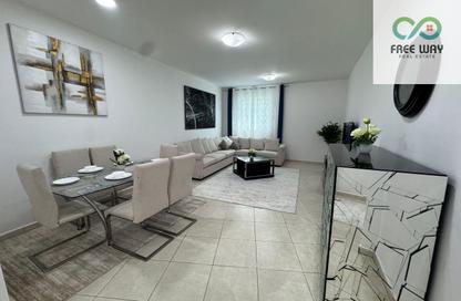 Apartment - 2 Bedrooms - 3 Bathrooms for rent in Ajman Corniche Residences - Ajman Corniche Road - Ajman