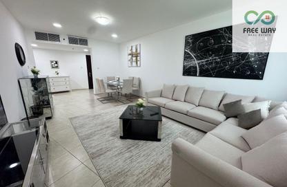 Apartment - 2 Bedrooms - 3 Bathrooms for rent in Ajman Corniche Residences - Ajman Corniche Road - Ajman