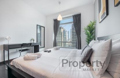 Apartment - 1 Bedroom - 1 Bathroom for rent in Burj Views A - Burj Views - Downtown Dubai - Dubai
