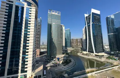 Apartment - 2 Bedrooms - 4 Bathrooms for rent in Green Lakes Towers 2 - Green Lakes Towers - JLT Cluster S - Jumeirah Lake Towers - Dubai