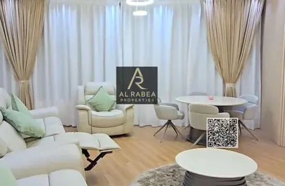 Apartment - 2 Bedrooms - 3 Bathrooms for rent in Corniche Tower - Ajman Corniche Road - Ajman