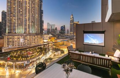 Apartment - 2 Bedrooms - 2 Bathrooms for rent in Boulevard Point - Downtown Dubai - Dubai