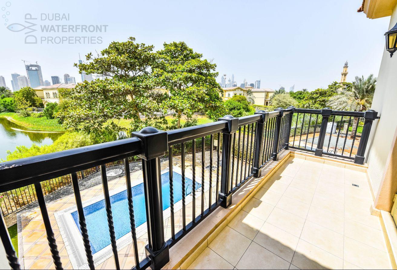 Lake Facing 4BR + Maids | Private Pool | E Foyer photo 4