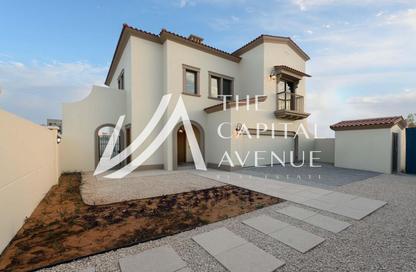 Villa - 5 - 5 for rent in Bloom Living - Zayed City (Khalifa City C) - Khalifa City - Abu Dhabi