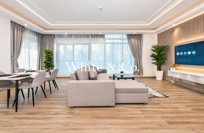 Apartment - 2 - 3 for rent in Opal Tower Marina - Dubai Marina - Dubai