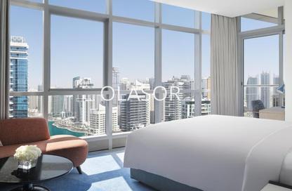 Hotel  and  Hotel Apartment - Studio - 1 Bathroom for rent in InterContinental Dubai Marina - Dubai Marina - Dubai