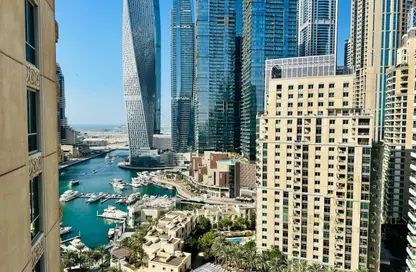 شقة - غرفة نوم - 2 حمامات للايجار في برج المسك - أبراج إعمار ال6 - دبي مارينا - دبي