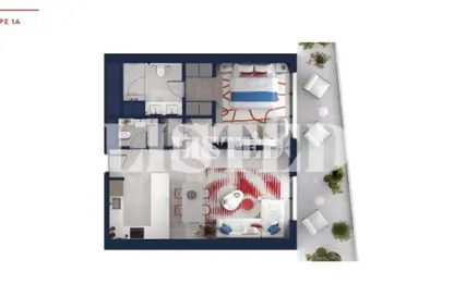 Apartment - 1 Bedroom - 2 Bathrooms for sale in Rosso Bay Residence - Al Marjan Island - Ras Al Khaimah