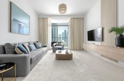 شقة - 3 غرف نوم - 3 حمامات للايجار في برج التاج - وسط مدينة دبي - دبي