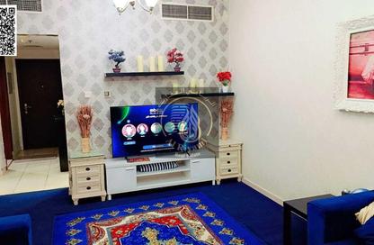 Apartment - 1 Bedroom - 2 Bathrooms for rent in Orient Tower 1 - Orient Towers - Al Bustan - Ajman