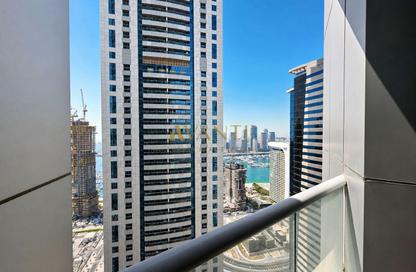 Apartment - 2 - 1 for rent in The Torch - Dubai Marina - Dubai