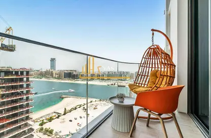 Apartment - 1 Bedroom - 1 Bathroom for sale in Palace Beach Residence Tower 2 - Palace Beach Residence - Emaar Beachfront - Dubai Harbour - Dubai