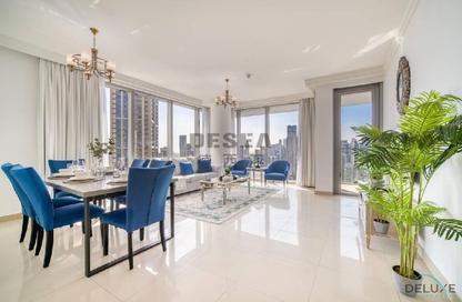 Apartment - 2 Bedrooms - 3 Bathrooms for rent in Boulevard Point - Downtown Dubai - Dubai