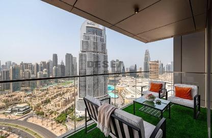 Apartment - 2 Bedrooms - 3 Bathrooms for rent in Boulevard Point - Downtown Dubai - Dubai