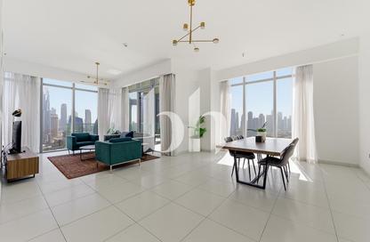 Apartment - 3 Bedrooms - 5 Bathrooms for rent in Al Fattan Downtown Tower 3 - Al Fattan Downtown Towers - Al Satwa - Dubai