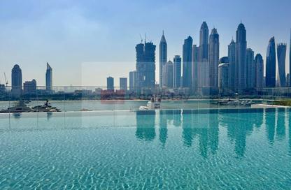 Apartment - 3 Bedrooms - 2 Bathrooms for rent in Palace Beach Residence Tower 2 - Palace Beach Residence - EMAAR Beachfront - Dubai Harbour - Dubai