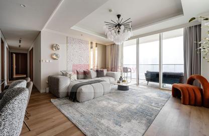 Apartment - 3 - 2 for rent in Palace Beach Residence Tower 2 - Palace Beach Residence - Emaar Beachfront - Dubai Harbour - Dubai