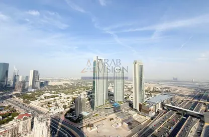 شقة - غرفة نوم - 2 حمامات للايجار في جادة كمبينسكي - وسط مدينة دبي - دبي