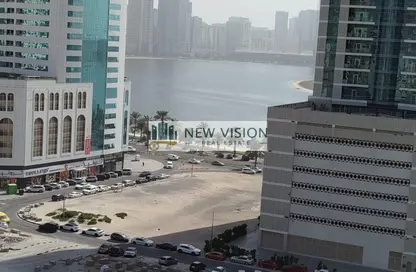 Apartment - 1 Bedroom - 2 Bathrooms for rent in Danat Al Khan Tower - Al Khan Lagoon - Al Khan - Sharjah