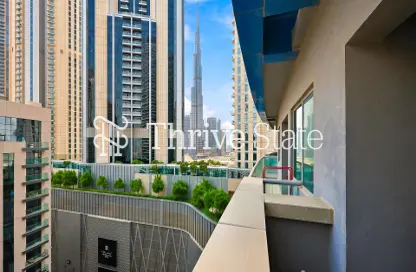 Apartment - 2 Bedrooms - 3 Bathrooms for rent in Damac Maison Dubai Mall Street (The Signature) - Burj Khalifa Area - Downtown Dubai - Dubai