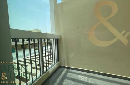 Townhouse - 4 - 3 for rent in Malta - Damac Lagoons - Dubai