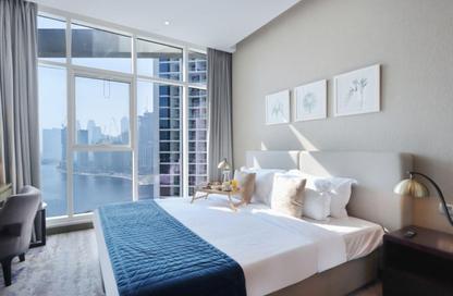 Apartment - Studio - 1 Bathroom for sale in Damac Maison Prive B - Damac Maison Prive - Business Bay - Dubai