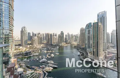 Apartment - 2 Bedrooms - 3 Bathrooms for rent in Damac Heights - Dubai Marina - Dubai