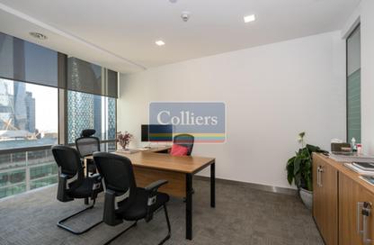 Office Space - Studio - 1 Bathroom for rent in North Tower - Emirates Financial Towers - DIFC - Dubai