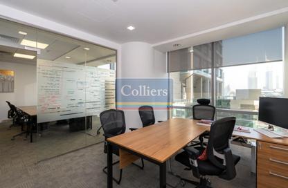 Office Space - Studio - 1 Bathroom for rent in North Tower - Emirates Financial Towers - DIFC - Dubai