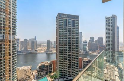 Apartment - Studio - 1 Bathroom for rent in Peninsula One - Peninsula - Business Bay - Dubai