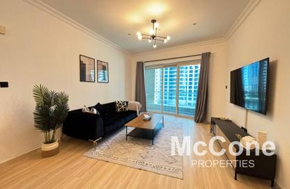 Apartment - 1 Bedroom - 2 Bathrooms for rent in Marina Heights - Dubai Marina - Dubai