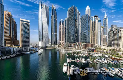 Apartment - 3 Bedrooms - 4 Bathrooms for rent in Marinascape Avant - Trident Marinascape - Dubai Marina - Dubai