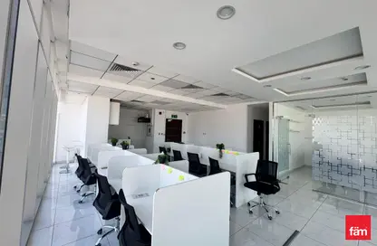Office Space - Studio - 1 Bathroom for rent in The Prism - Business Bay - Dubai