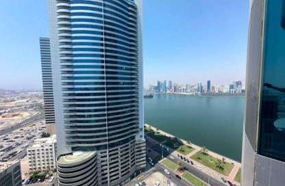Apartment - 3 Bedrooms - 4 Bathrooms for sale in Blue Tower - Al Majaz 3 - Al Majaz - Sharjah Apartment - 3 Bedrooms - 4 Bathrooms for sale in Blue Tower - Al Majaz 3 - Al Majaz - Sharjah